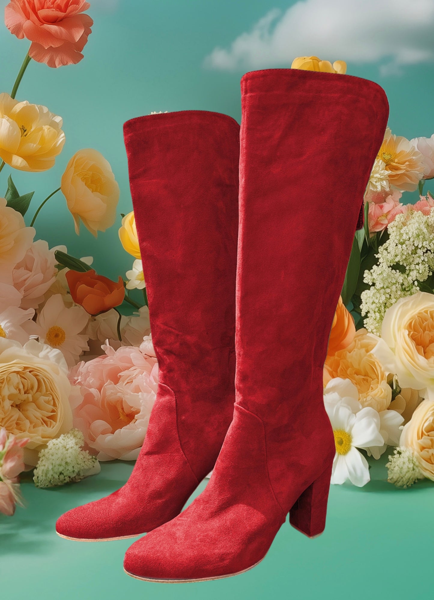 Tulip boot tall tacón 9.5 cm