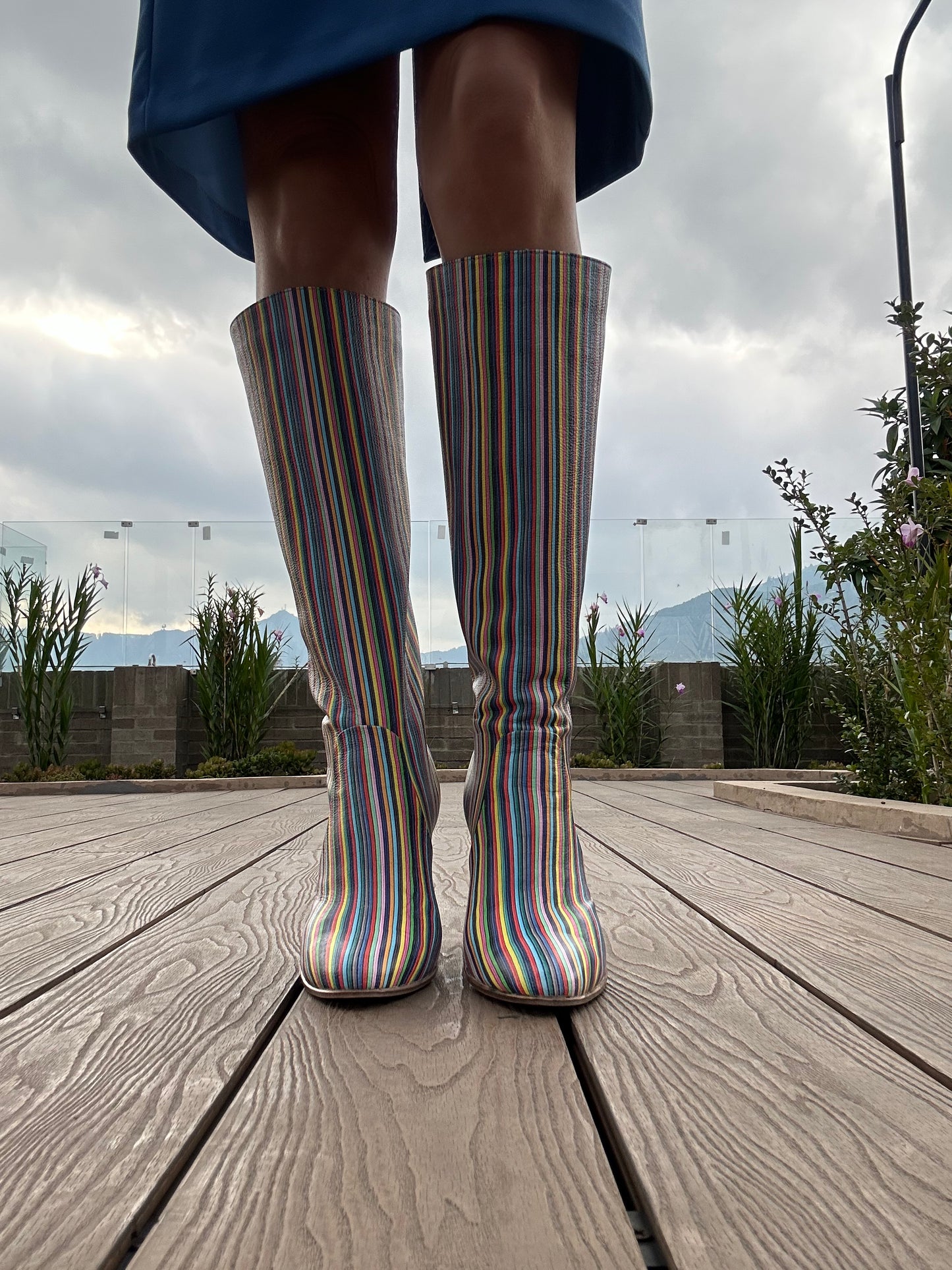 Tulip boot tall tacón 9.5 cm