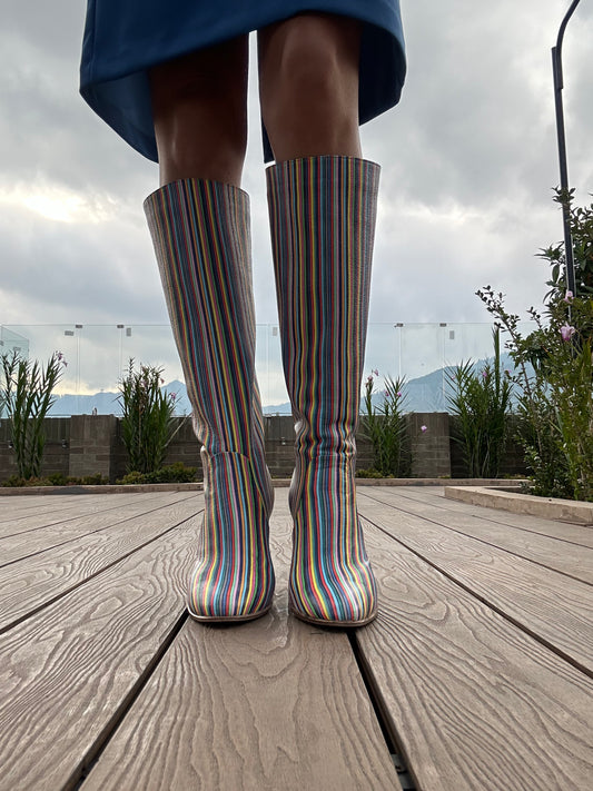 Tulip boot tall tacón 9.5 cm