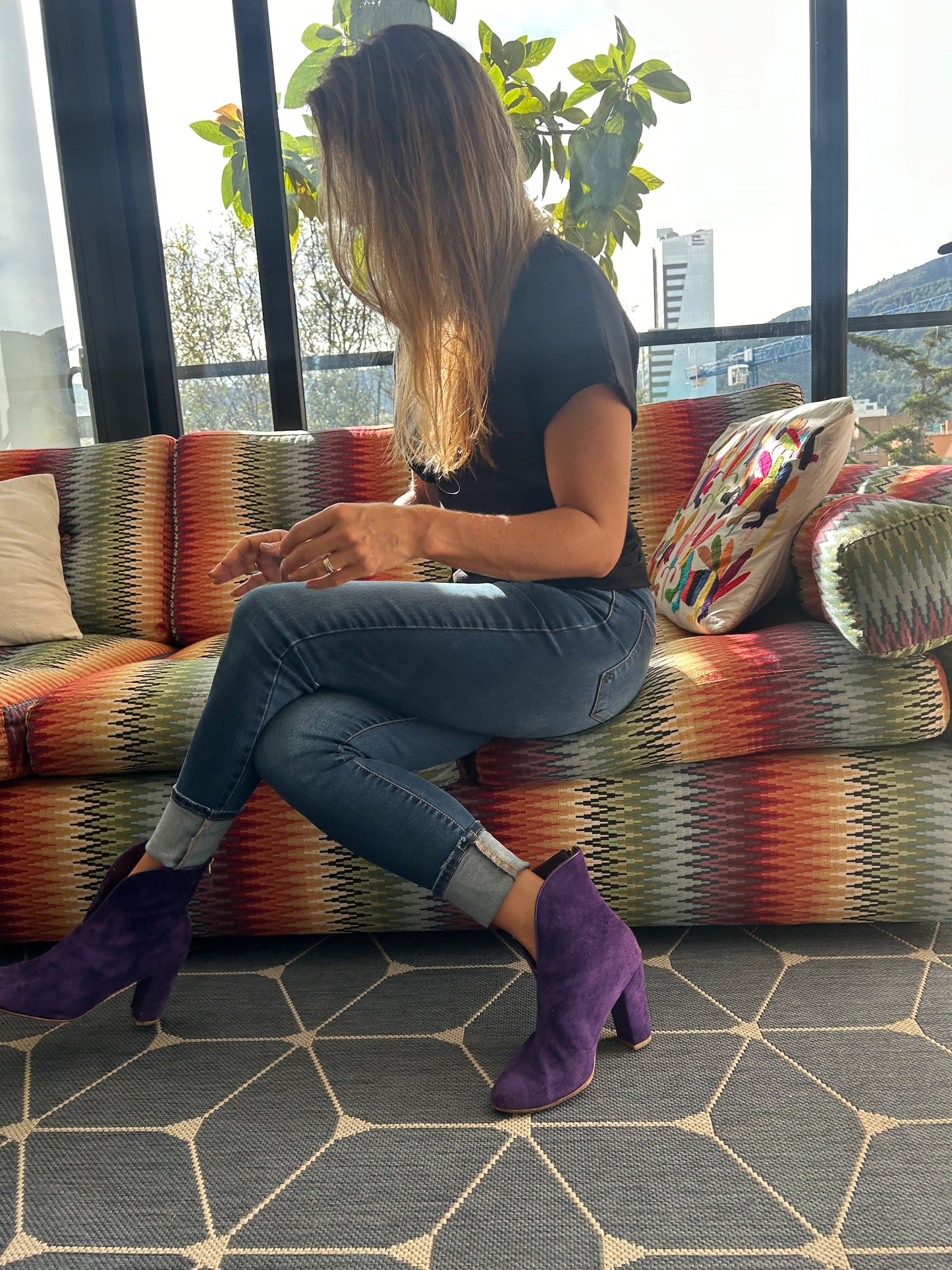 Tulip boot tacón 9.5 cm