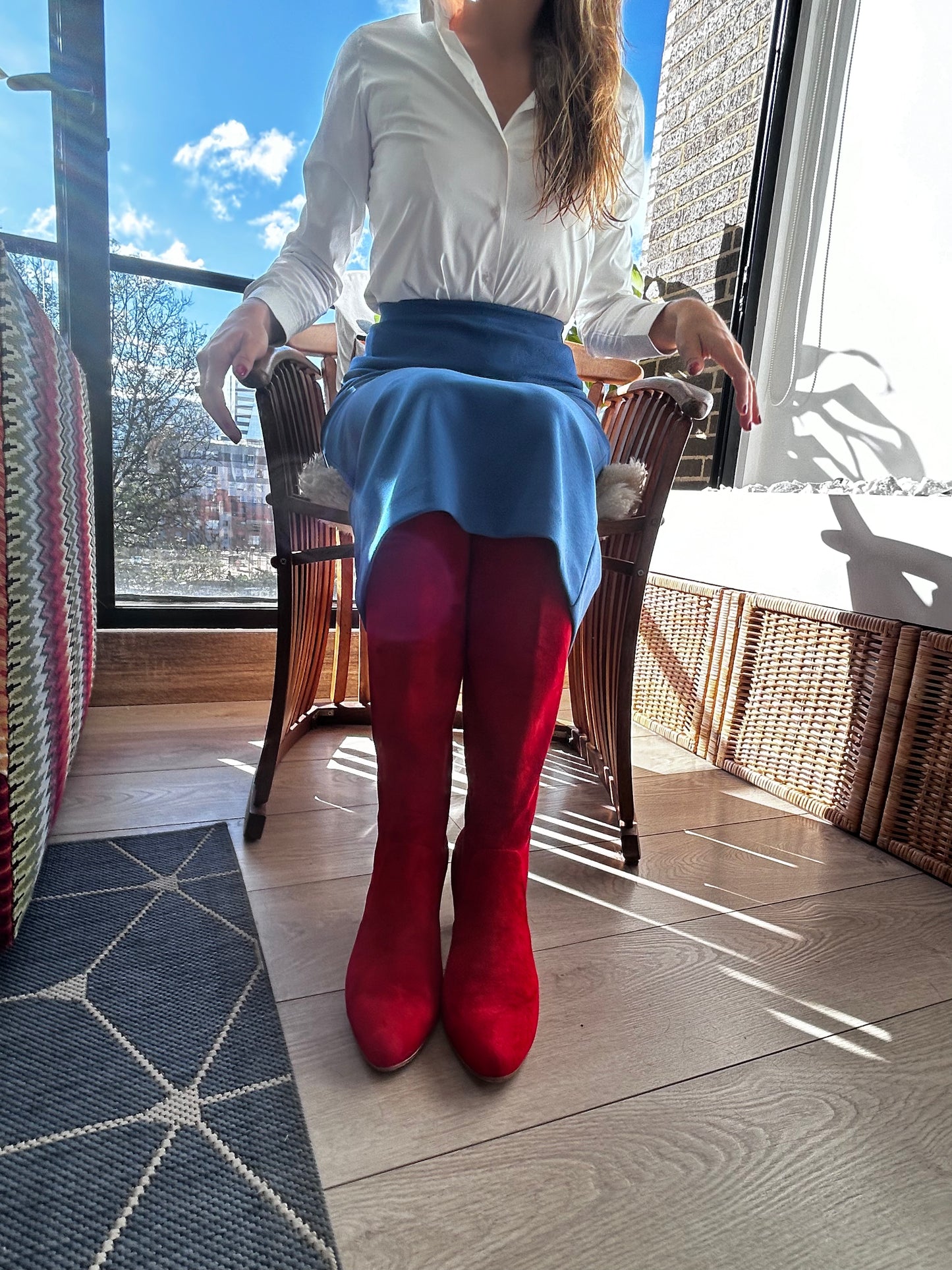 Tulip boot tall tacón 6.5 cm