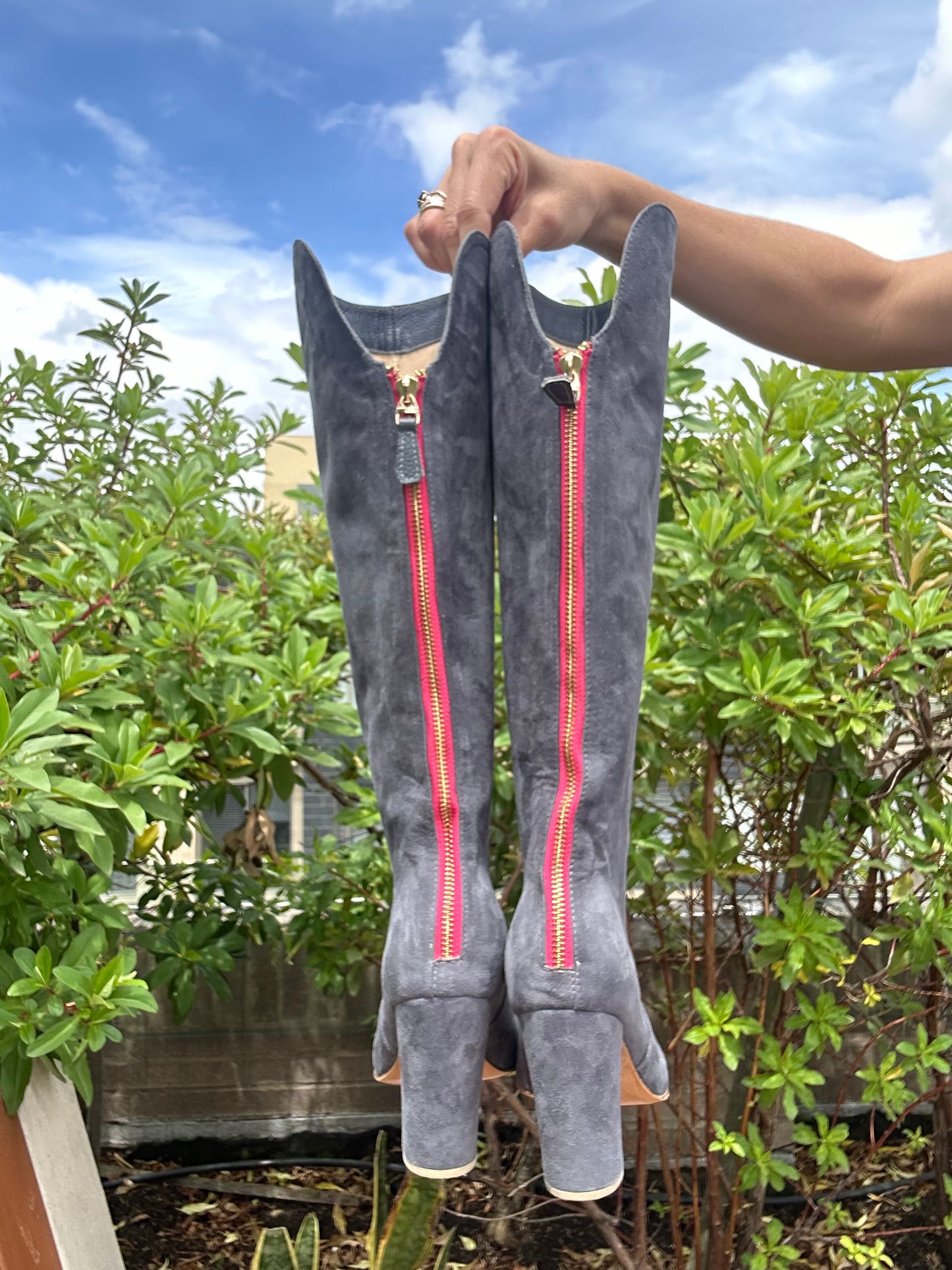 Tulip boot tall tacón 9.5 cm