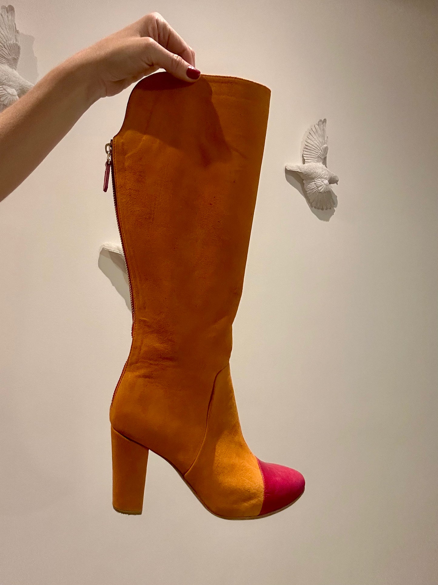 Tulip boot tall tacón 9.5 cm