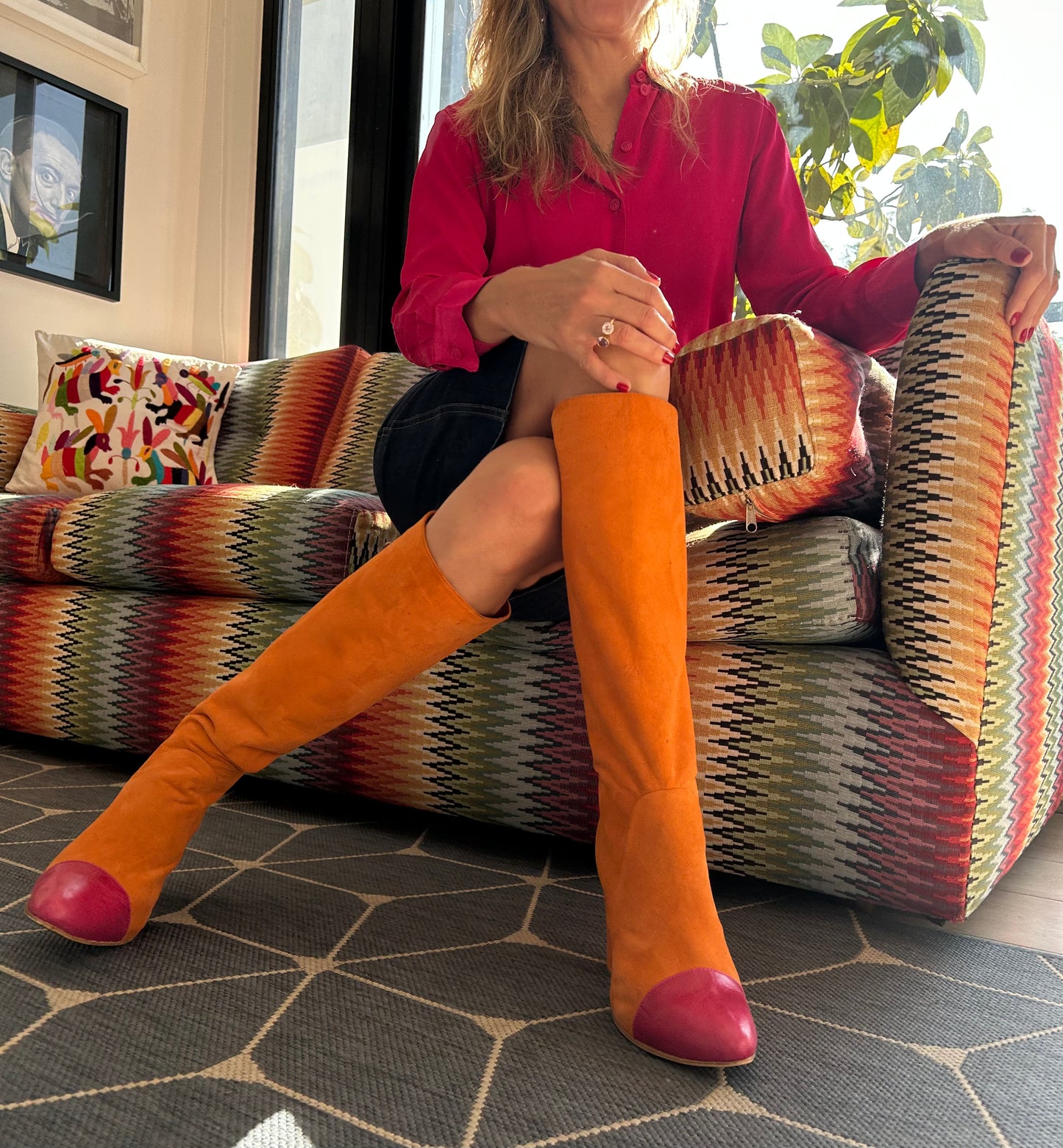 Tulip boot tall tacón 9.5 cm