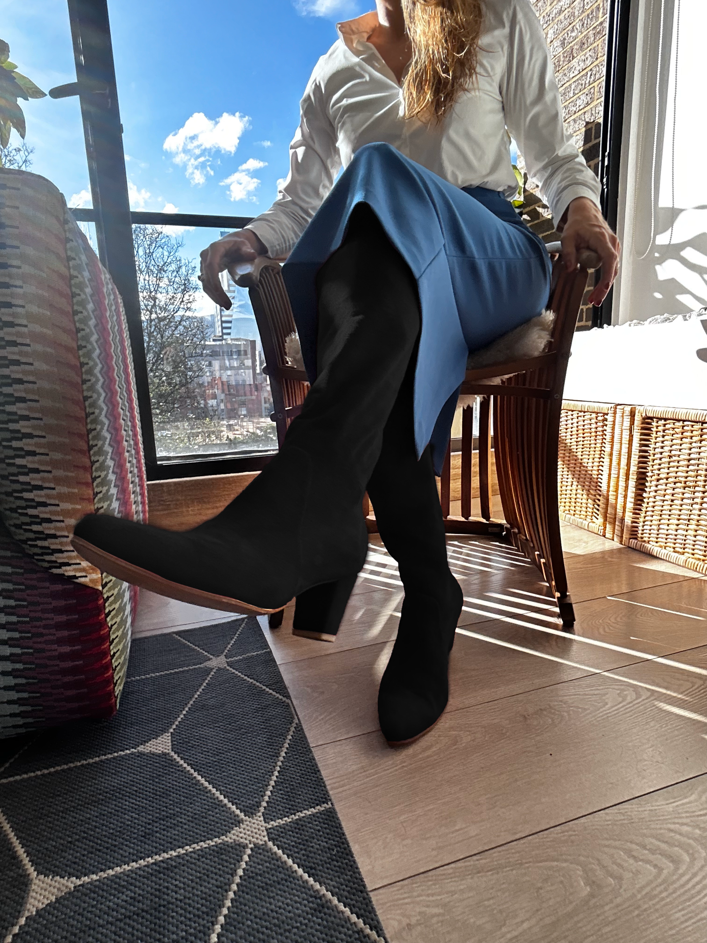 Tulip boot tall tacón 6.5 cm